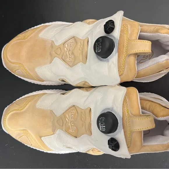 Men’s Reebok InstaPump Fury cream white sz 6