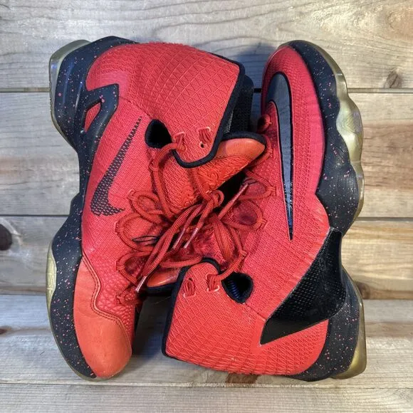 Mens Size 11 - Nike LeBron 13 Elite “University Red” Basketball Shoes 831923-606