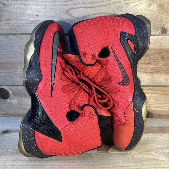 Mens Size 11 - Nike LeBron 13 Elite “University Red” Basketball Shoes 831923-606