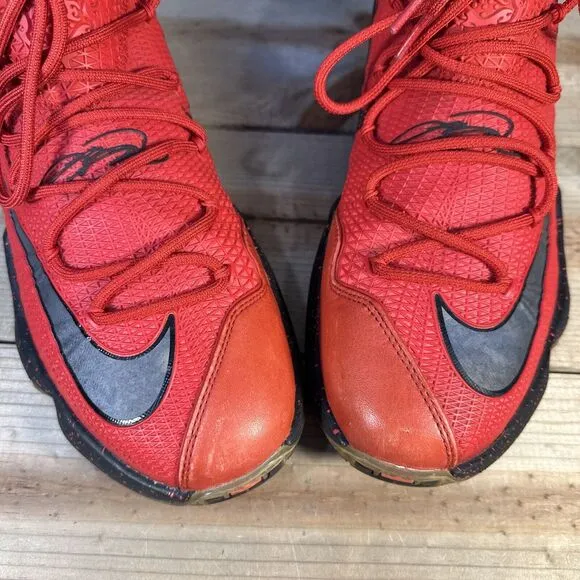 Mens Size 11 - Nike LeBron 13 Elite “University Red” Basketball Shoes 831923-606