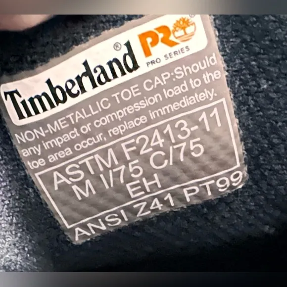 Men's Timberland PROHelix HD 8&quot; Composite Toe Waterproof Work Boot Black 13W NIB