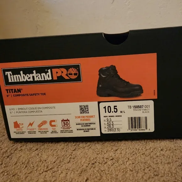Men's TiTAN® 6&quot; Alloy Toe Work Boot