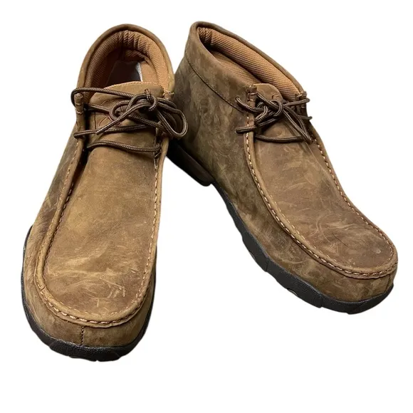 MEN’S TWISTED X WORK STEEL TOE CHUKKA DRIVING MOC 11.5