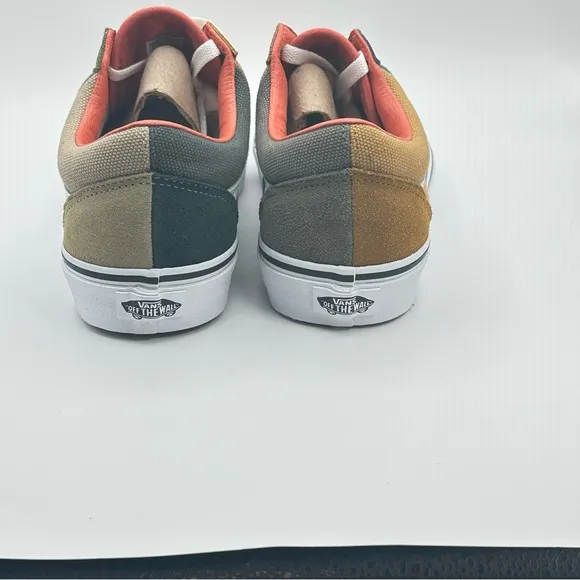 Men’s Vans Off The Wall 751505 Multicolor Casual Shoes Sneakers Size 10.5 New