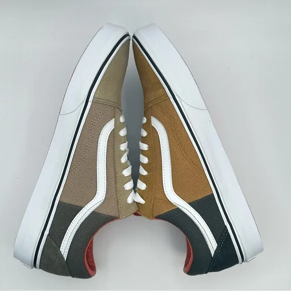 Men’s Vans Off The Wall 751505 Multicolor Casual Shoes Sneakers Size 10.5 New