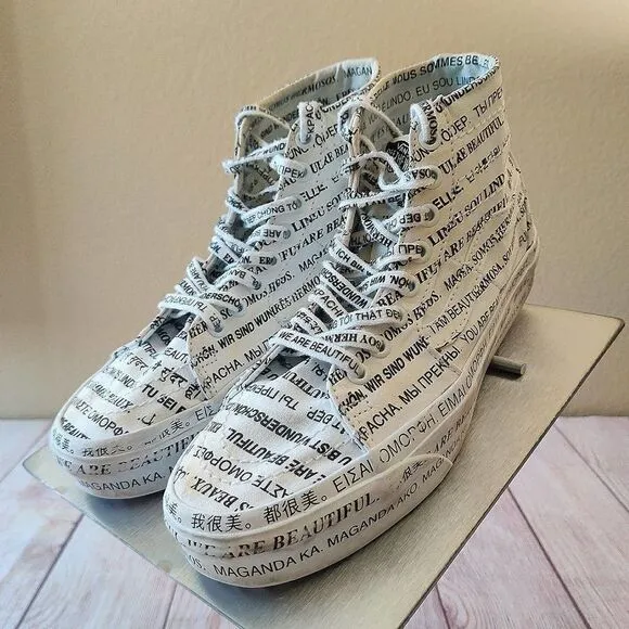 Men's Vans &quot;We Are Beautiful&quot; Sk8-Hi Tapered Sneakers 7