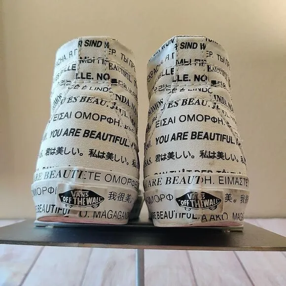 Men's Vans &quot;We Are Beautiful&quot; Sk8-Hi Tapered Sneakers 7