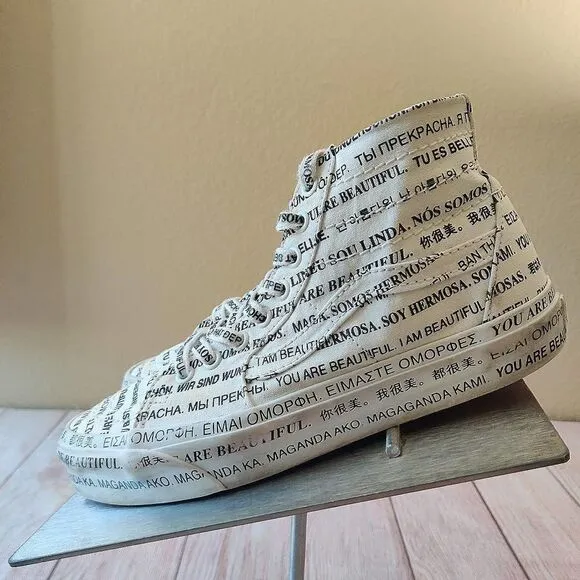 Men's Vans &quot;We Are Beautiful&quot; Sk8-Hi Tapered Sneakers 7
