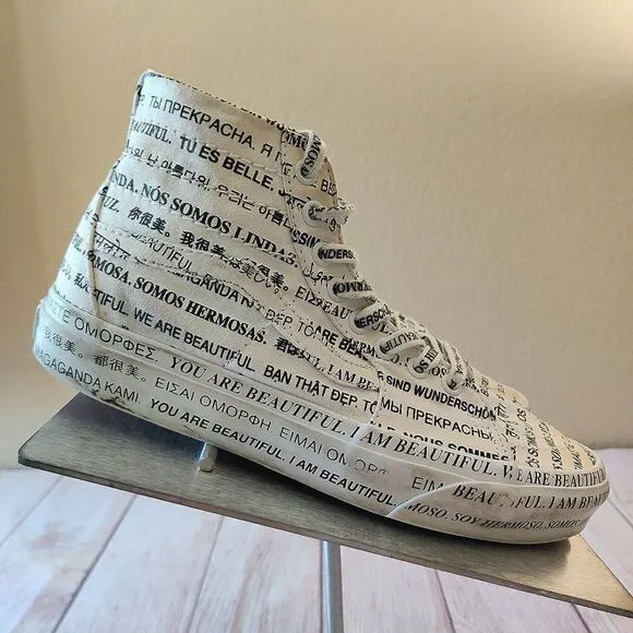 Men's Vans &quot;We Are Beautiful&quot; Sk8-Hi Tapered Sneakers 7