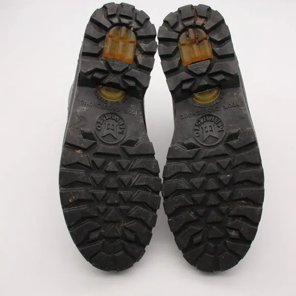 Mephisto Gore-Tex Boots Men's Size 8 Black Leather Waterproof Shoes
