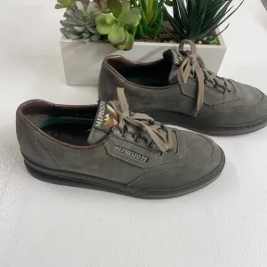 Mephisto Gray Sneakers with Canvas Material and Rubber Sole