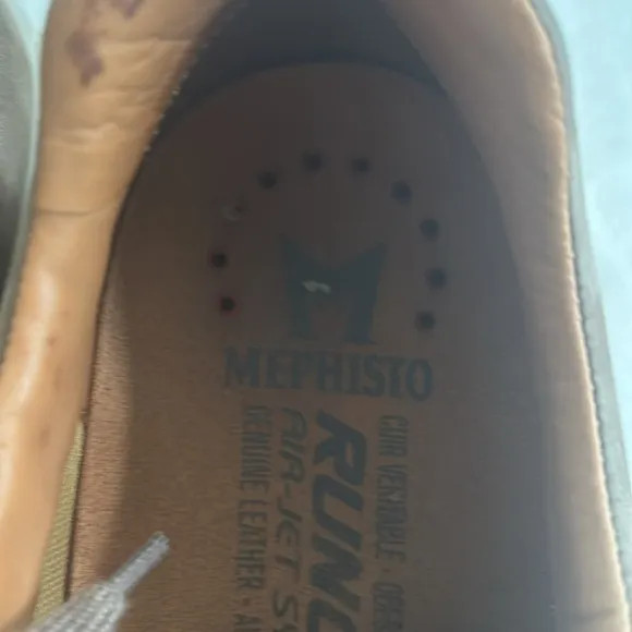 Mephisto Men's Brown Suede Sneakers