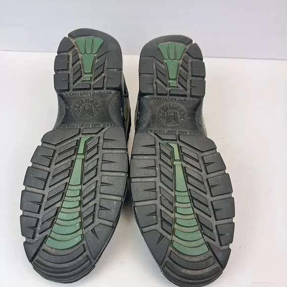 Mephisto Trekking Mens Size 11.5 Mesh Leather Hiking Shoes Black/Brown Athletic