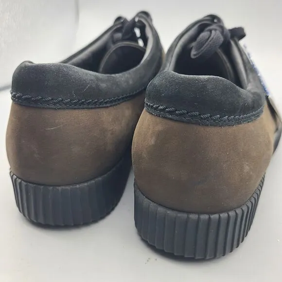 Mephisto women Travels Air Jet System Lace Up Walking Shoes Leather Size 10.5