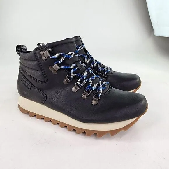 Merrell Alpine Hiker Hiking Boots Women’s US 11 Black Lace-Up Boot
