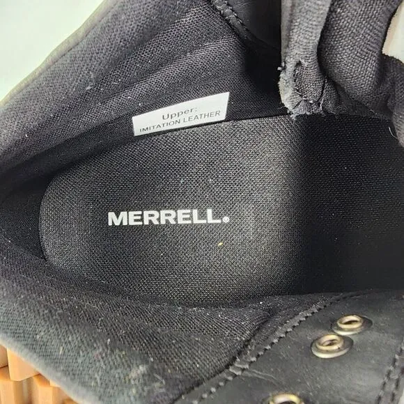 Merrell Alpine Hiker Hiking Boots Women’s US 11 Black Lace-Up Boot