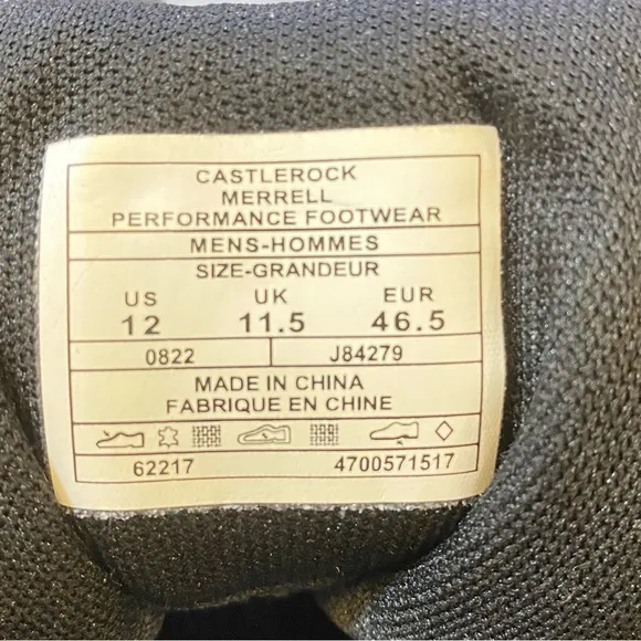 Merrell Castlerock Performance Footwear