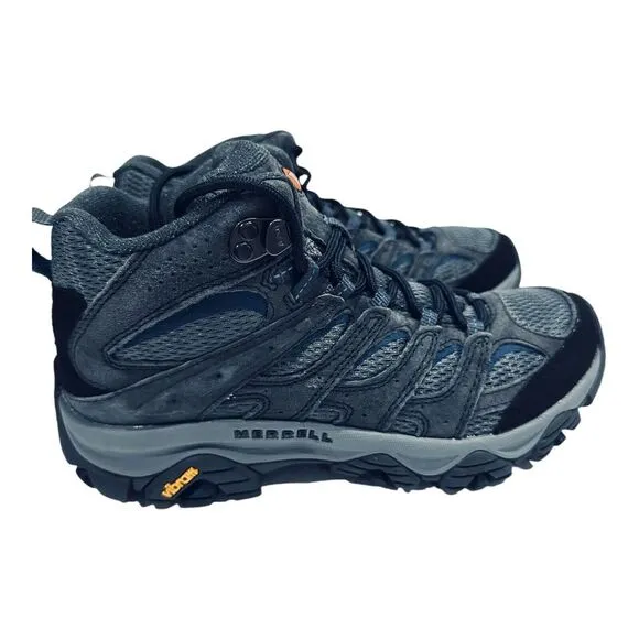 MERRELL Mens‎ 7 MOAB 3 Mid Hiking Boot Granite J035865 Boots NWOB