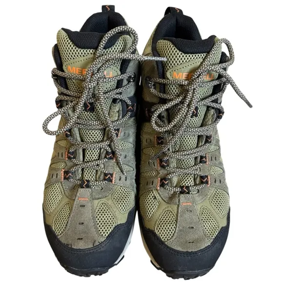 Merrell | Men’s Accentor 3 Waterproof Hiking Boots | Green/Black | Sz 9