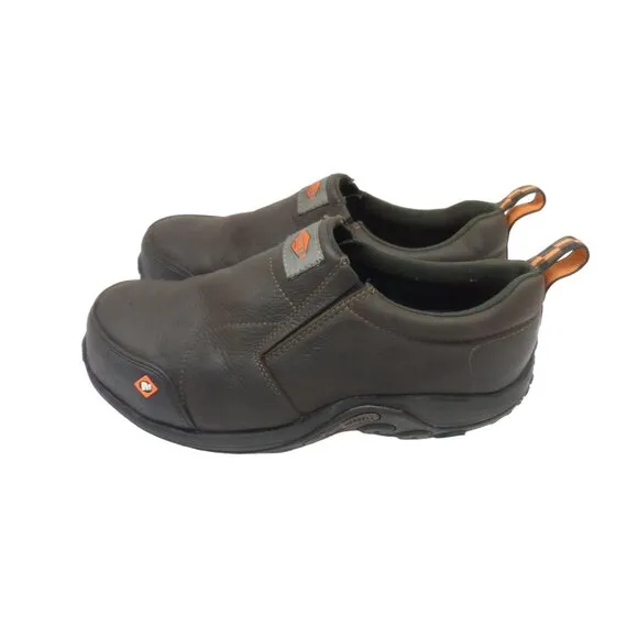MERRELL MEN'S JUNGLE MOC LTR CT CSA Work Shoes J003345W Brown 10.5W