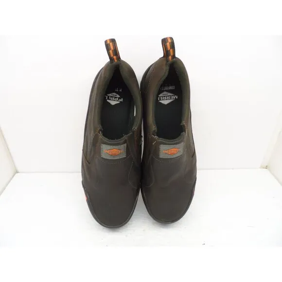 MERRELL MEN'S JUNGLE MOC LTR CT CSA Work Shoes J003345W Brown 10.5W
