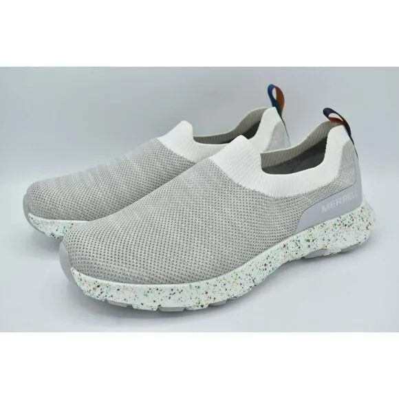Merrell Mens Size 9.5 Cloud Moc Knit Confetti Pride Casual Slip On Shoes J003697