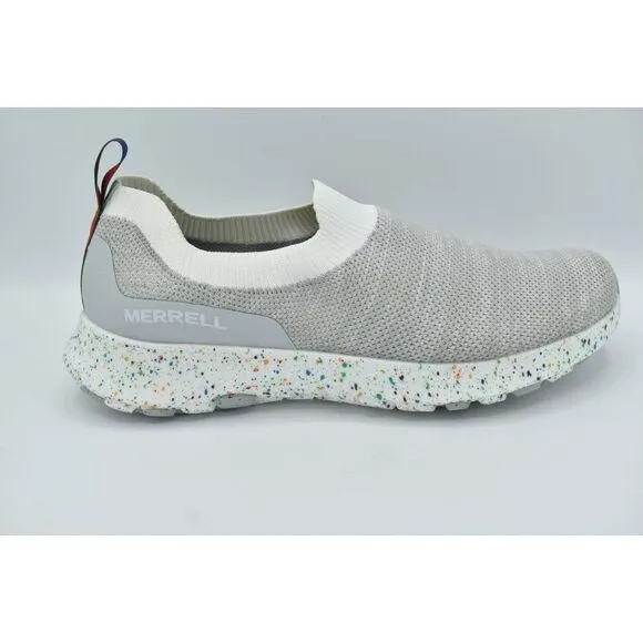 Merrell Mens Size 9.5 Cloud Moc Knit Confetti Pride Casual Slip On Shoes J003697