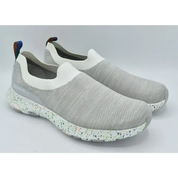 Merrell Mens Size 9.5 Cloud Moc Knit Confetti Pride Casual Slip On Shoes J003697