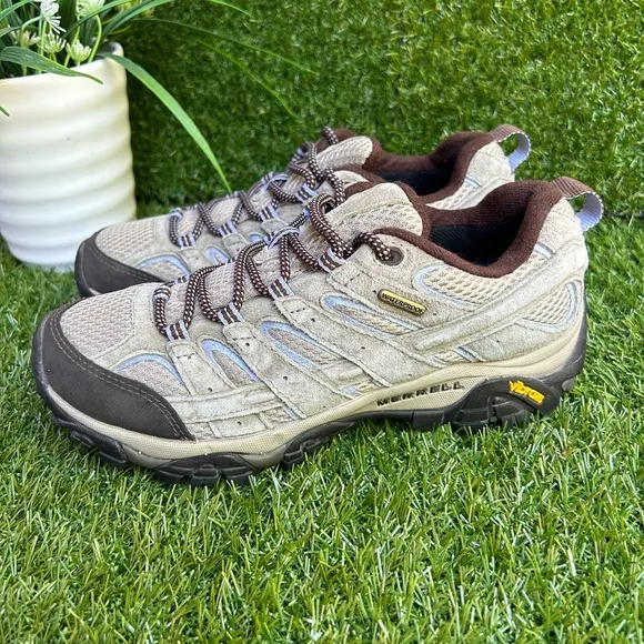 MERRELL Moab 3 Gore waterproof Brindle trail Hiking Shoes size 7.5 women’s