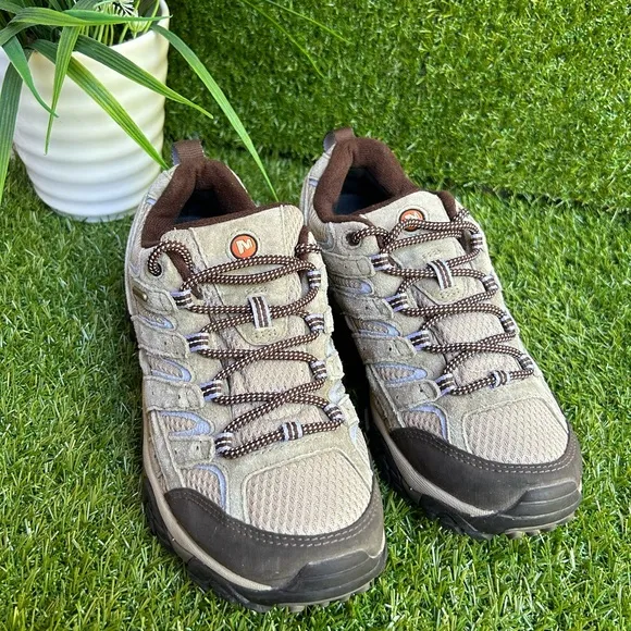 MERRELL Moab 3 Gore waterproof Brindle trail Hiking Shoes size 7.5 women’s