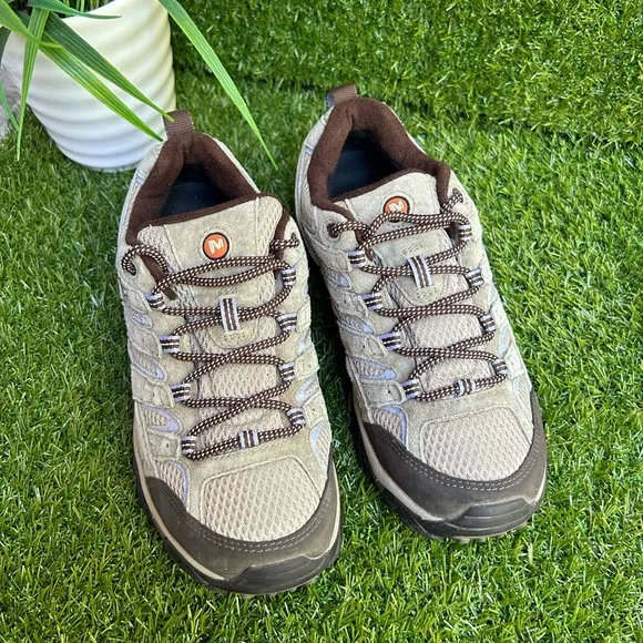 MERRELL Moab 3 Gore waterproof Brindle trail Hiking Shoes size 7.5 women’s