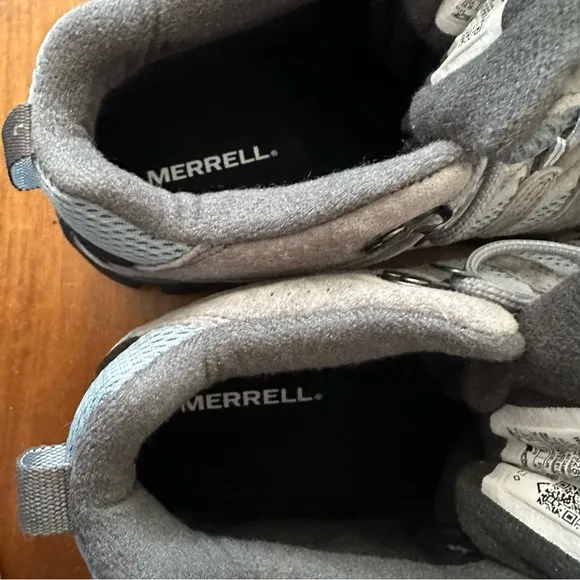 Merrell Moab 3 Mid Waterproof Wide Width hiking boots ladies size 10 Wide