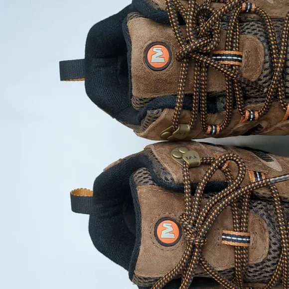 Merrell Moab Mid Top Waterproof Hiking Boots with Vibram Sole Sz 10W J06051W
