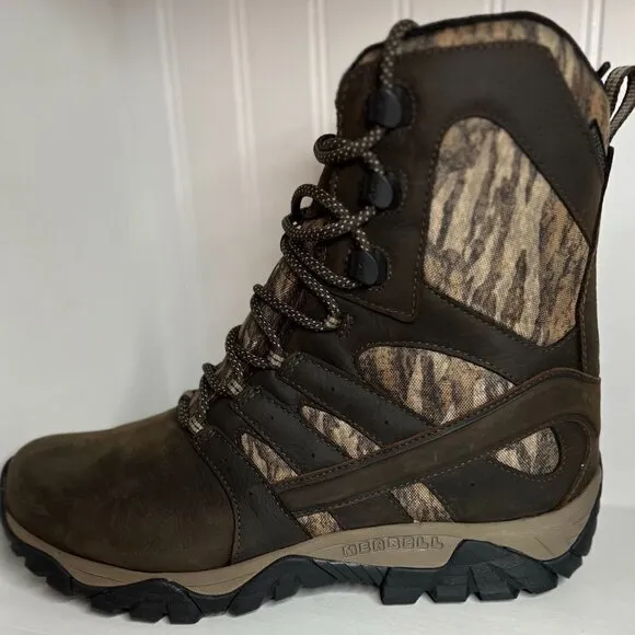 Merrell Moab Timber 8&quot; Work Boot in Espresso Size 11.5