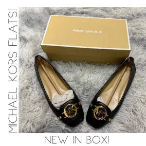 Michael Kors Black Flats