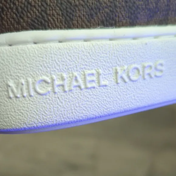 Michael Kors Brown Slip-On Shoes