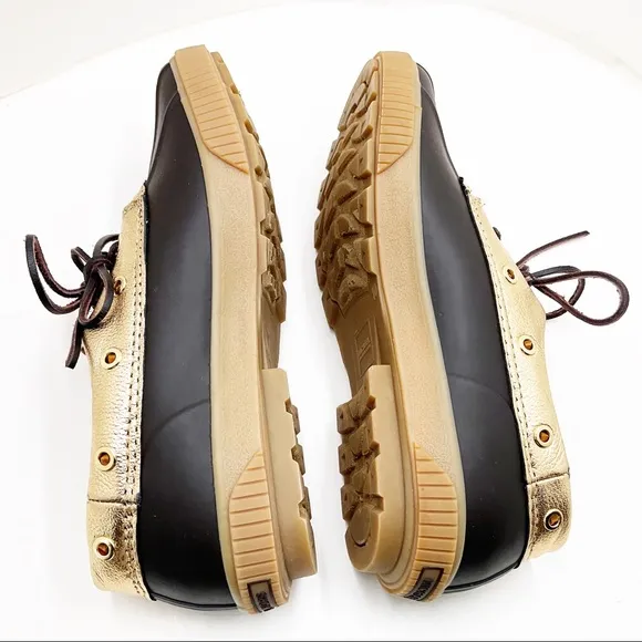 {Michael Michael Kors} Hyde Rubber/Leather Waterproof Duck Shoes