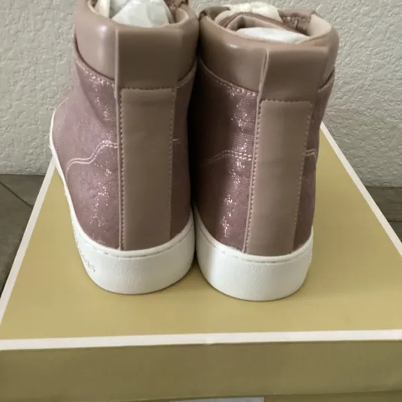 MICHAEL MICHAEL KORS Women's Edie Lace-Up High-Top Sneakers