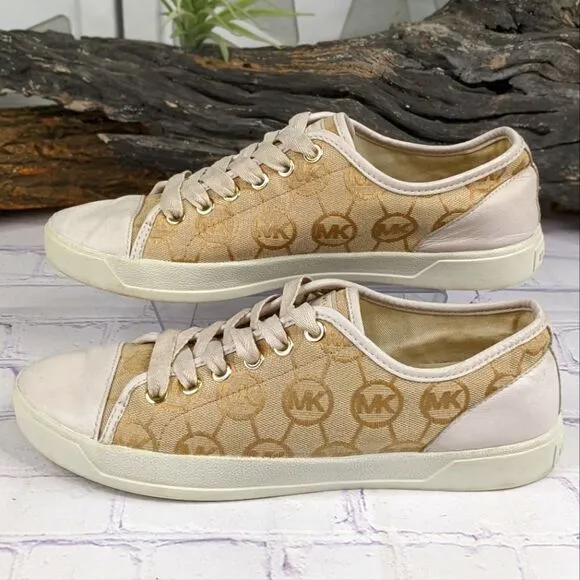 Michael Kors Monogram Jacquard Signature Sneakers