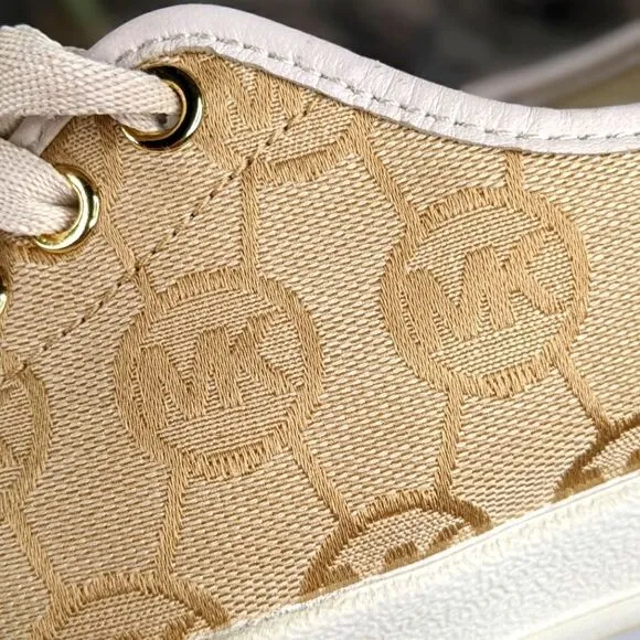 Michael Kors Monogram Jacquard Signature Sneakers