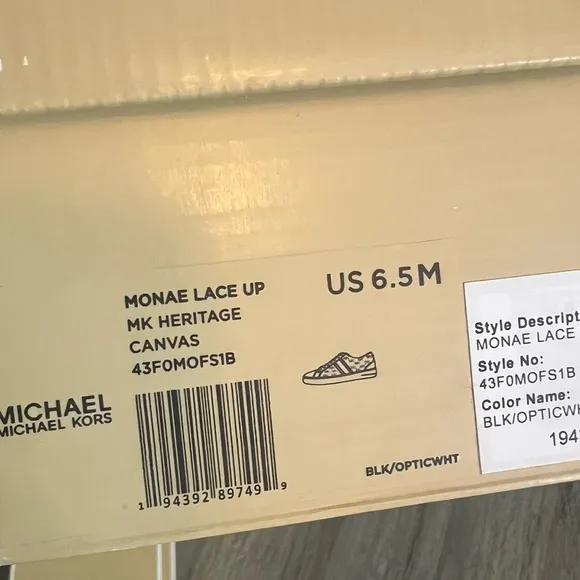 Monae Signature Logo Lace-Up Sneakers