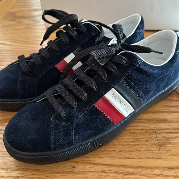 Moncler - New Monaco suede sneakers (size EU 41/US 8) - NWT