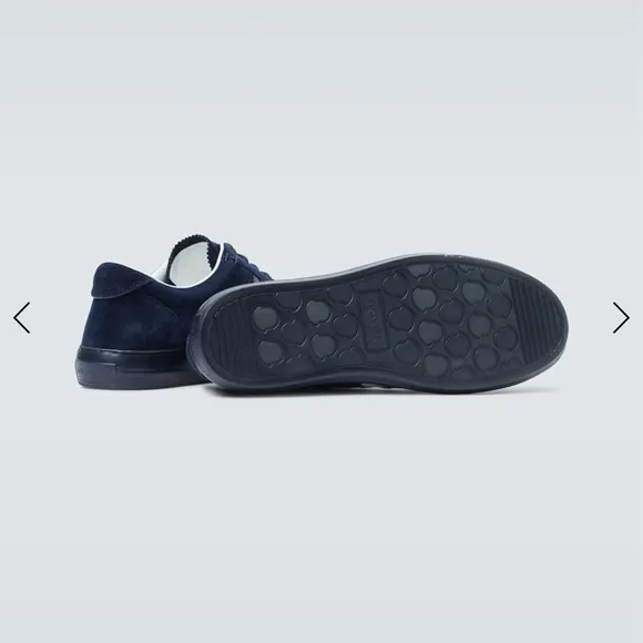 Moncler - New Monaco suede sneakers (size EU 41/US 8) - NWT