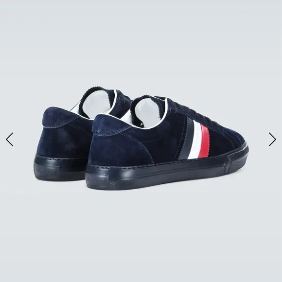 Moncler - New Monaco suede sneakers (size EU 41/US 8) - NWT