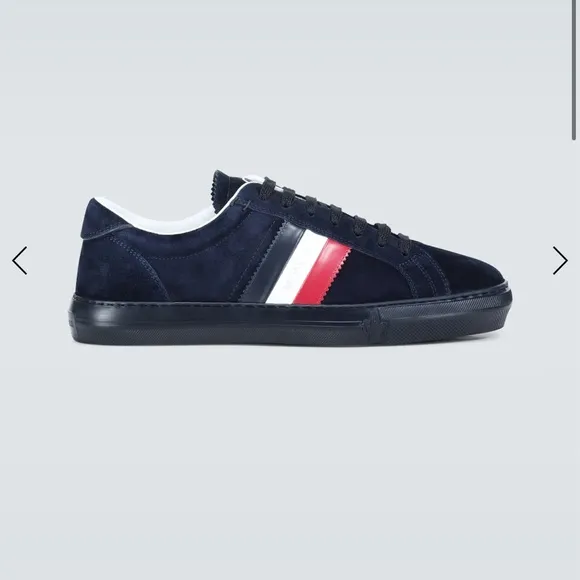 Moncler - New Monaco suede sneakers (size EU 41/US 8) - NWT
