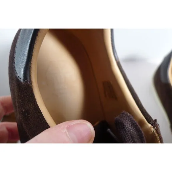 Mulo Waxed Suede Sneakers - Brown 11
