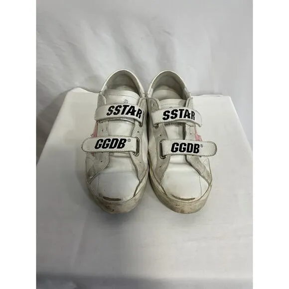Mytheresa Golden Goose White Exclusive Old School Leather Sneakers Size 8