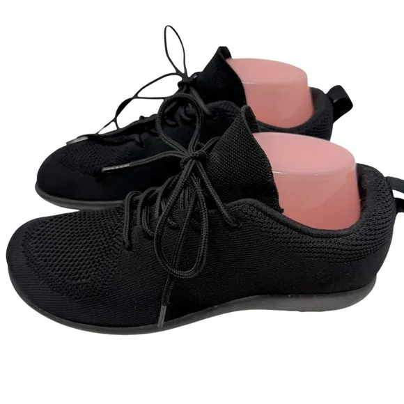 NAOT Footwear Women's Size US 9 EU 40 Lace Up Kuko Shoe black knit