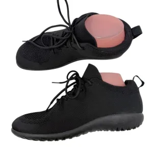 NAOT Footwear Women's Size US 9 EU 40 Lace Up Kuko Shoe black knit