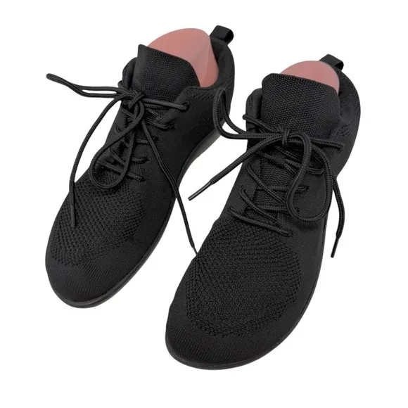 NAOT Footwear Women's Size US 9 EU 40 Lace Up Kuko Shoe black knit